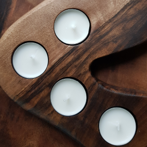 leseni svečniki